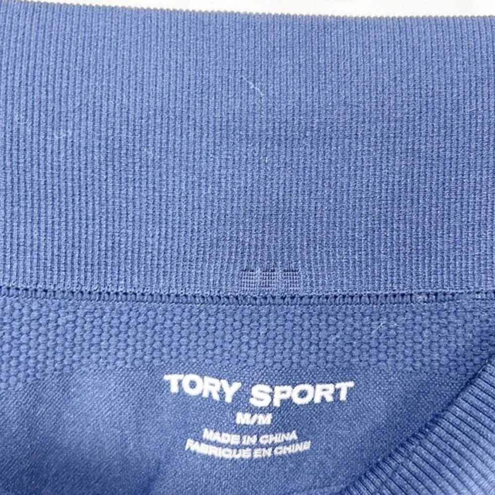 Tory Sport Seamless Leggings size Medium Navy Blue